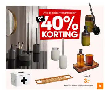 Kwantum Alle badkamerartikelen aanbieding