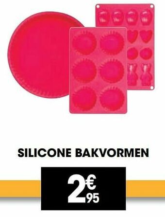 Silicone bakvormen