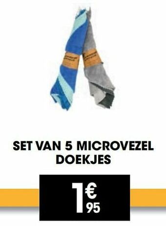 Electro Depot Set van 5 microvezel doekjes aanbieding