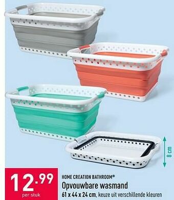 ALDI Opvouwbare wasmand aanbieding