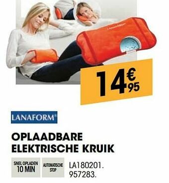 Lanaform oplaadbare elektrische kruik la180201