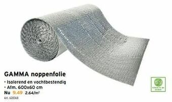 GAMMA Gamma noppenfolie aanbieding
