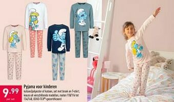 ALDI Pyjama voor kinderen aanbieding