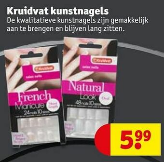 Kruidvat Kruidvat kunstnagels aanbieding