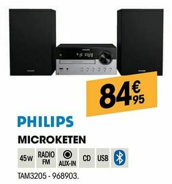 Electro Depot Philips microketen tam3205 aanbieding