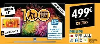 Electro Depot Philips 43pus8505 aanbieding