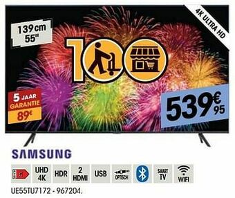 Electro Depot Samsung ue55tu7172 aanbieding