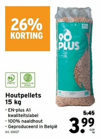 GAMMA Houtpellets aanbieding