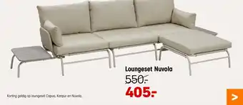 Kwantum Loungeset Nuvola aanbieding