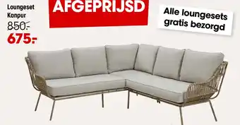 Kwantum Loungeset Kanpur aanbieding