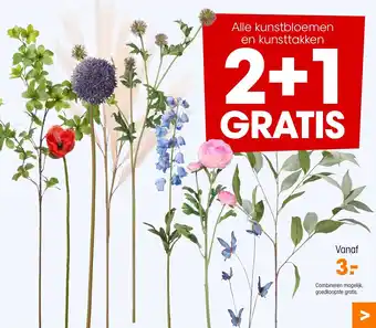 Kwantum Alle kunstbloemen en kunsttakken aanbieding