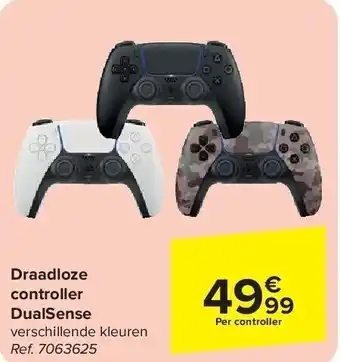 Carrefour Draadloze controller DualSense aanbieding