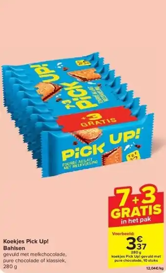 Carrefour Koekjes Pick Up! Bahlsen aanbieding