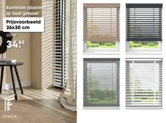 Kwantum Aluminium jaloezieën op maat gemaakt aanbieding