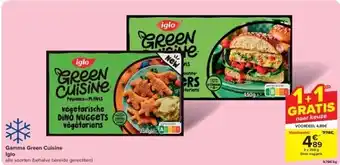 Carrefour Gamma Green Cuisine Iglo aanbieding