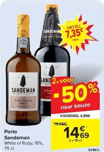 Carrefour Porto Sandeman aanbieding