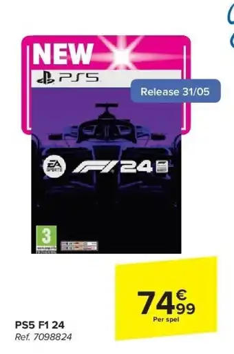 Carrefour PS5 F1 24 aanbieding