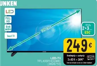 Cora LED-TV TFL43SFHD24BC aanbieding