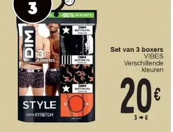 Cora Set van 3 boxers aanbieding