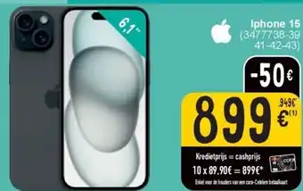 Cora Iphone 15 aanbieding