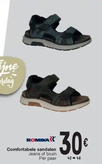 Cora Comfortabele sandalen aanbieding