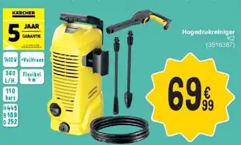 Cora Hogedrukreiniger aanbieding