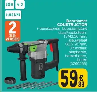 Cora Boorhamer CONSTRUCTOR aanbieding