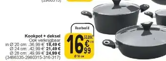Cora Kookpot + deksel aanbieding