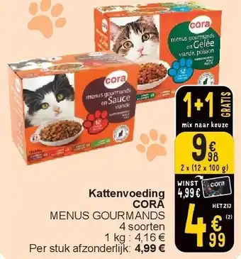 Cora Kattenvoeding CORA aanbieding