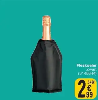 Cora Fleskoeler Zwart aanbieding