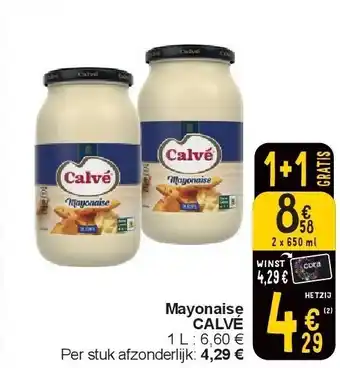 Cora Mayonaise CALVÉ aanbieding