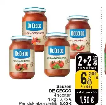 Cora Sauzen DE CECCO aanbieding