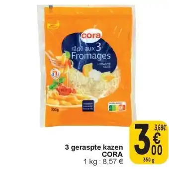 Cora 3 geraspte kazen CORA aanbieding