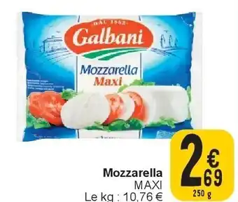 Cora Mozzarella aanbieding