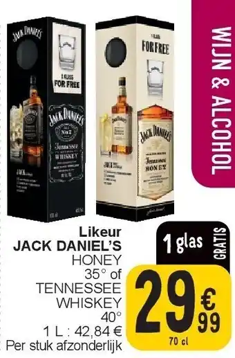 Cora Likeur JACK DANIEL’S aanbieding