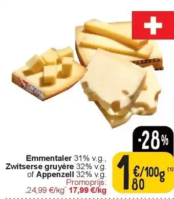 Cora Emmentaler aanbieding