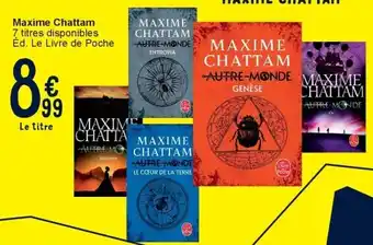 Cora Maxime Chattam aanbieding