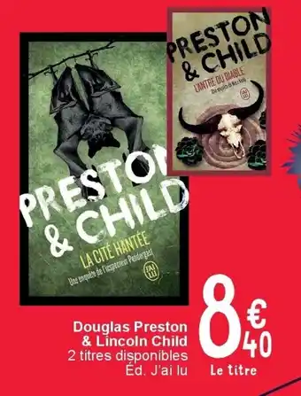 Cora Douglas Preston & Lincoln Child aanbieding
