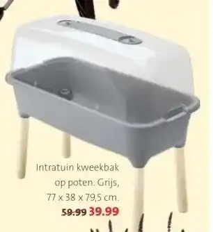 Intratuin kweekbak op poten