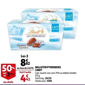 Ballotin Pyreneens Lindt