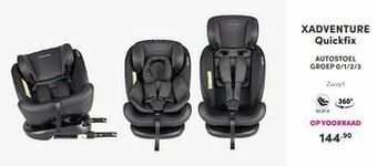 Baby & Tiener Xadventure quickfix autostoel aanbieding