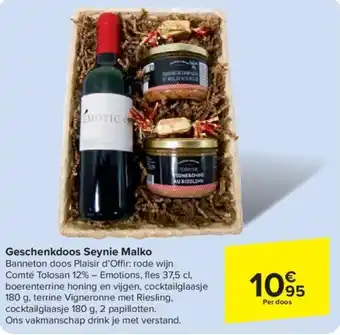 Carrefour Geschenkdoos Seynie Malko aanbieding