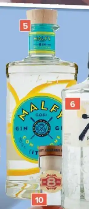 Malfy Gin con limone, rosa of arancia, 41%, 70 cl