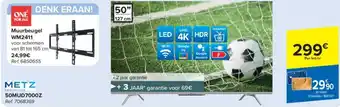 Carrefour METZ LED TV 50MUD7000Z ref. 7068369 aanbieding