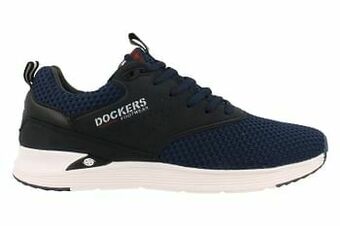 Berca Shoes Dockers Veterschoen Heren - Blauw aanbieding