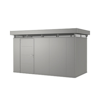 Brico Biohort tuinhuis CasaNova 400x200cm kwarts grijs deur links aanbieding
