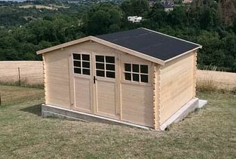 Brico Solid Initia tuinhuis Tyrol 388x298cm aanbieding