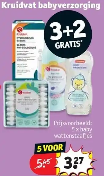 Kruidvat Kruidvat babyverzorging aanbieding