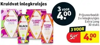 Kruidvat Kruidvat inlegkruisjes aanbieding