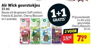Kruidvat Air Wick geurstokjes aanbieding